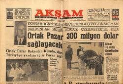 Akşam Gazetesi 26 Eylül 1962 - Şeyh Reşit İki Bin Kişi İle İltica Etti GZ66243 - 1