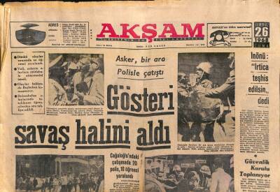 Akşam Gazetesi 26 Temmuz 1968 - Cenazesi Taşkente Götürülen Demircioğlu Gömüldü GZ119165 - 1