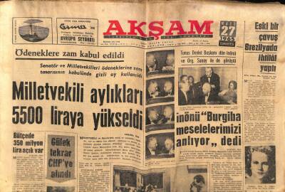 Akşam Gazetesi 27 Mart 1965 - Eski Bir Çavuş Brezilyada İhtilal Yaptı GZ87720 - 1