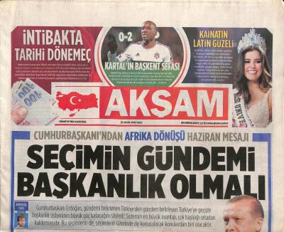 Akşam Gazetesi 27 Ocak 2015 - Hrant Dink Cinayetinde Paralelin Parmağı Var - İntibakta Tarihi Dönemeç GZ106040 - 1
