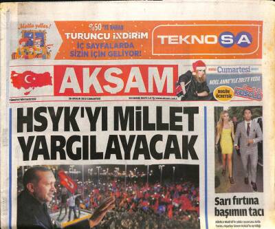 Akşam Gazetesi 28 Aralık 2013 - İngilterede Sel Suları 100 Bin Evi Yutabilir - Derin Savcı Orduyu Göreve Çağırmış GZ98243 - 1