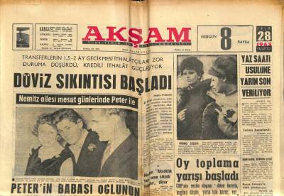 Akşam Gazetesi 28 Ekim 1963 - 19 Asırlık Mezardan Altın Sırmalar Çıktı GZ87852 - 1