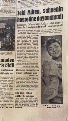 Akşam Gazetesi 28 Mart 1964 - Zeki Müren , Sahnenin Hasretine Dayanamadı GZ87701 - 2
