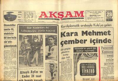 Akşam Gazetesi 28 Mart 1967 - Köylüler Ecevitten Kolay Boşanma İstedi GZ87733 - 1