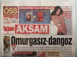 Akşam Gazetesi 28 Ocak 2007 Derin Devlete Savaş Açtı -GZ44498 - 1