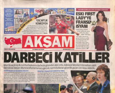Akşam Gazetesi 28 Temmuz 2013 - Zekeriyaköyün Sakinleri Arasında Süperstar Ajda Pekkan İle Megastar Tarkan da Var GZ106845 - 1
