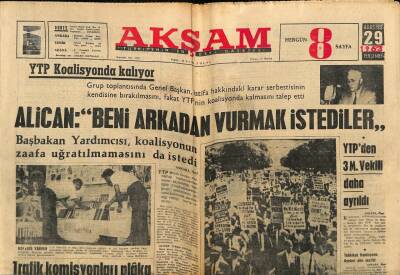Akşam Gazetesi 29 Ağustos 1963 - Washingtonda 100 Bin Zenci Yürüyüş Yaptı GZ74994 - 1