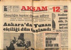 Akşam Gazetesi 29 Ağustos 1964 - Zeki Mürenden Şiirler GZ77291 - 1