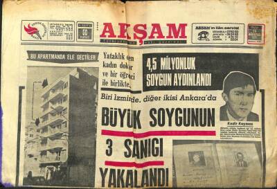 Akşam Gazetesi 29 Ağustos 1971 - Fenerbahçe Vefayı 2 - 0 Yendi GZ97667 - 1