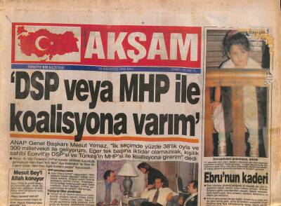 Akşam Gazetesi 29 Ağustos 1995 - DYP Milletvekili Fevzi Arıcı , Pabucu Bırakıp Kaçtı GZ84755 - 1
