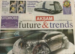 Akşam Gazetesi 29 Aralık 2005-Uzay Yolunun Otomobilleri GZ45604 - 1