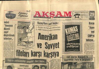 Akşam Gazetesi 29 Ocak 1968 - Ziraat Bankası Bu Yıl 7 Milyar Kredi Verecek GZ82374 - 1