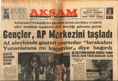 Akşam Gazetesi 3 Ekim 1962 - Bisikletle Avrupada 5500 Kilometre Yaptı GZ60548 - 2