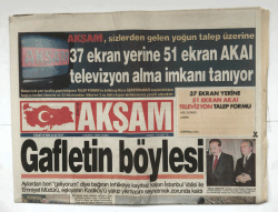 Akşam Gazetesi 3 Mayıs 1996 - Kadıköy PKKnın Yeni Pilot Bölgesi GZ5696 - 2