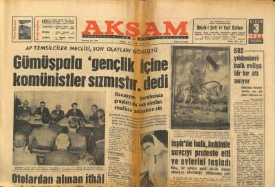 Akşam Gazetesi 3 Nisan 1963 - Otolardan Alınan İthal Primleri İade Edilecek GZ97718 - 1