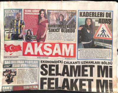 Akşam Gazetesi 30 Eylül 2012 - Paşazade Fener - Fatih Akın Hayatımı Çeksem Sıkıcı Olurdu GZ124562 - 1