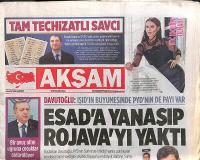 Akşam Gazetesi 30 Eylül 2014 - Araplar Elektrik Ağını Türkiyeye Kadar Uzatacak GZ109965 - 1