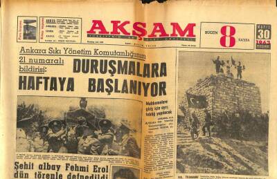 Akşam Gazetesi - 30 Mayıs 1963 - Şehit Albay Fehmi Erol Törenle Defnedildi GZ99842 - 1