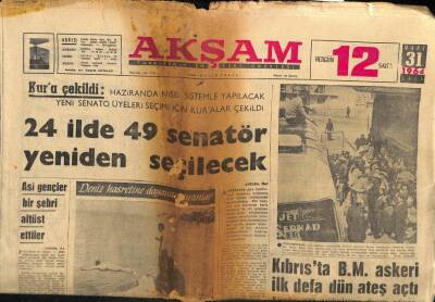 Akşam Gazetesi 31 Mart 1964 - Sanatseverler Kulübü de Dün Gece Basıldı GZ87700 - 1