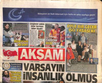 Akşam Gazetesi 31 Mart 2013 - Talibanın Kaçırdığı Türkü 26 Ay Sonra MİT Kurtardı - CİMBOM Realitesi GZ106788 - 1