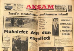 Akşam Gazetesi 31 Temmuz 1966 - Sunay Ve Demirel Romanyayı Ziyaret Edecek GZ72250 - 2