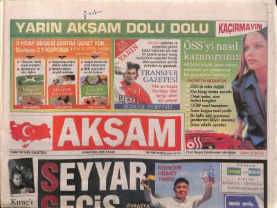 Akşam Gazetesi 4 Haziran 2006 - Ebru Şallıdan Aşk Kekleri GZ84571 - 1
