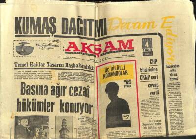Akşam Gazetesi 4 Ocak 1969 - İthalatçı Dolar Başına İki TL Ödeyecek GZ97828 - 1