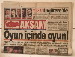 Akşam Gazetesi 5 Haziran 1996 - Enflasyonda Beklenen Düşüş GZ7256 - 1
