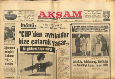 Akşam Gazetesi 5 Mayıs 1967 - Türkiye İle İlgili Filme 30 Milyon Lira Harcanacak GZ87734 - 1