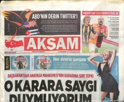 Akşam Gazetesi 5 Nisan 2014 - Ayasofya Olmak Üzere Birçok Müzedeki El Yazması Eser Dijital Ortama Aktarılacak GZ100740 - 2
