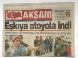 Akşam Gazetesi 6 Aralık 1995 - Türk Polisi Bosnada GZ7051 - 2