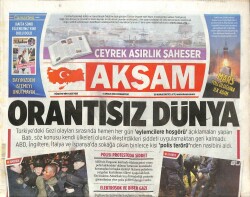 Akşam Gazetesi 6 Aralık 2014 - Hrant Dink de Fişlenmiş - Mars Yolculuğuna İlk Adım GZ100115 - 1