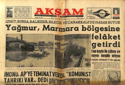 Akşam Gazetesi 6 Ekim 1962 - İspanyol Çingeneleri Yıldıza Yerleştiler GZ97688 - 1