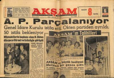 Akşam Gazetesi 6 Haziran 1962 - Ankara Göl Gazinosu Zeki Müren Reklamı GZ93415 - 1