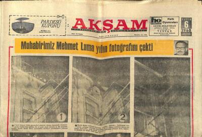 Akşam Gazetesi 6 Kasım 1968 - İnönü Boykot Hastalıktır Dedi GZ97713 - 1