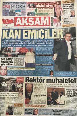 Akşam Gazetesi 6 Nisan 2007-Arınçın Eşi Dört Yıl Sonra Yine Mecliste GZ45421 - 1