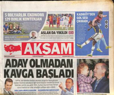 Akşam Gazetesi 7 Ekim 2013 - Sezai Karakoç Kürsüsü Kurulsun - Da Vinci Isabellası GZ113346 - 1