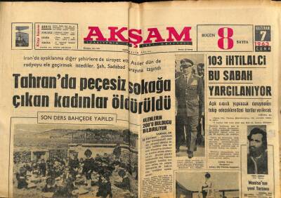 Akşam Gazetesi 7 Haziran 1963 - Kandemirin Mirasına Hiç Kimse Sahip Çıkmadı GZ87744 - 1