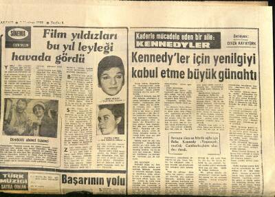 Akşam Gazetesi 7 Haziran 1968 - Film Yıldızları Bu Yıl Leyleği Havada Gördü * Zeki Müren - Fatma Girik GZ118726 - 1