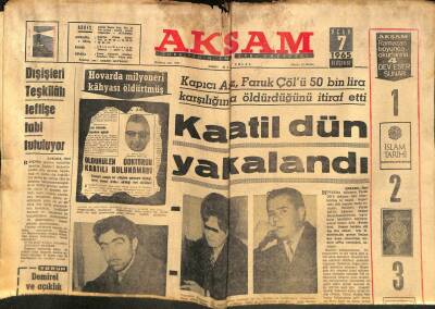Akşam Gazetesi - 7 Ocak 1965 - Ruslar Yardım Konusunda Samimidir GZ99880 - 1