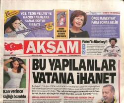 Akşam Gazetesi 8 Aralık 2013 - ABDden Mandelaya 3 Başkanlı Uğurlama GZ100148 - 1