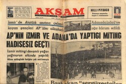 Akşam Gazetesi 8 Ekim 1962 - Suudi Arabistan Ordusu Yemen Toprağına Girdi GZ60550 - 2