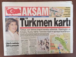 Akşam Gazetesi 8 Eylül 1996 - Tanju Çolak Özgürlüğe Merhaba Dedi GZ10317 - 1