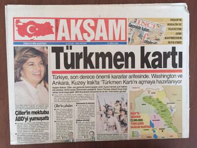 Akşam Gazetesi 8 Eylül 1996 - Tanju Çolak Özgürlüğe Merhaba Dedi GZ10317 - 1