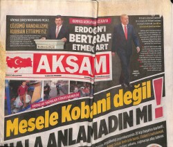 Akşam Gazetesi 9 Ekim 2014 - Nobel Kimya Süper Mikroskopu Gördü - Erdoğanı Bertaraf Etmek Şart GZ100181 - 2