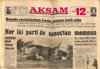 Akşam Gazetesi 9 Haziran 1964 - Johnsonun Papazı Kimin Durduracağını Sorduk GZ92249 - 1
