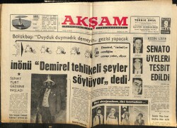 Akşam Gazetesi 9 Haziran 1966 - NATO Doğu Blokuna Yaklaşıyor GZ61178 - 2