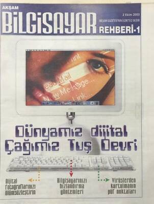 Akşam Gazetesi Bilgisayar Rehberi-1 2 Ekim 2003 GZ30694 - 1