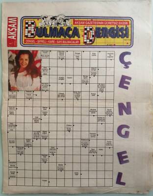 Akşam Gazetesi Bulmaca Eki -GZ44079 - 1