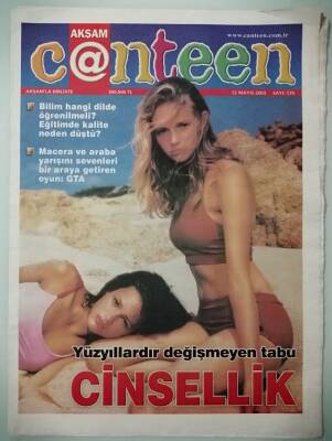 Akşam Gazetesi Canteen Eki 12 Mayıs 2003 Yüzyıllardır Değişmeyen Tabu -GZ37201 - 1